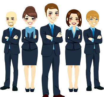 职业人物商务职员3