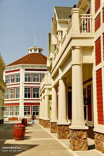 大连渔人码头的建筑和街道(下)