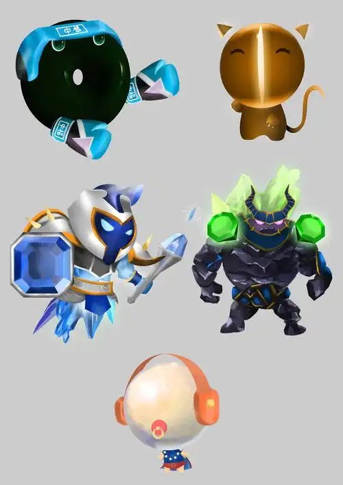 独行侠-游戏角色设计(已商用)