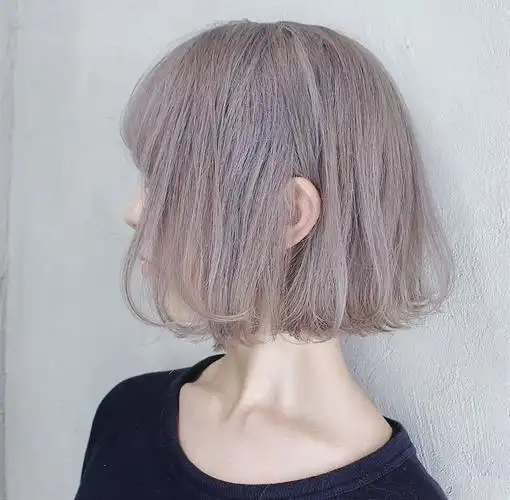 流行短发发色发型图片看看女生短发染什么颜色好看