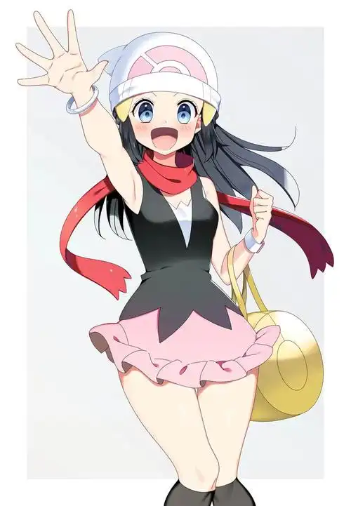 宝可梦超可爱的训练家小光插画 | bobopic