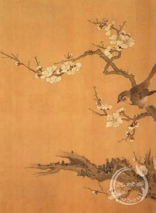 钱选《花鸟》册页十一帧