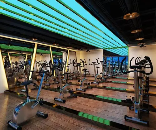 高清健身房会所装修效果图展示http://www.lt518.com