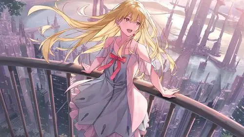 萌系治愈动漫美少女桌面壁纸-卡通动漫-壁纸下载-美桌网