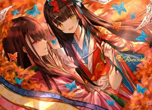 艺术审美a厨力放出c画了清少纳言x紫式部十二单衣真是太好看了