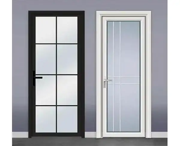 南京黑色铝合金门-风格统一