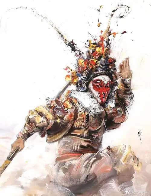 30年专注作画,一幅孙悟空惊艳世人!