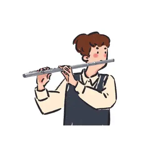 长笛银管|插画|新锐潮流插画|没鱼啊没鱼啊 - 原创作品 - 站酷 (zcool