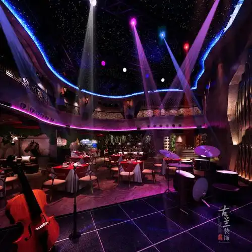 贵阳餐厅设计|荒石音乐主题餐厅设计案例赏析