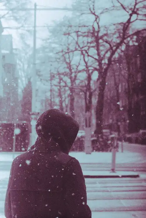 唯美意境风景伤感背影lomo意境图片