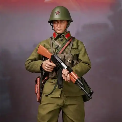 兵人模型中国解放军南疆卫士人偶手办军事1比6玩具摆件关节可动