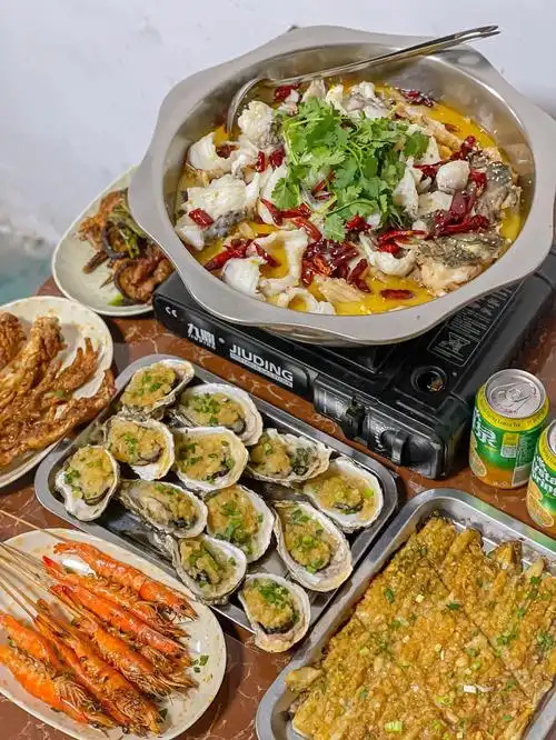 东莞探店又挖到一家好吃的海鲜烧烤大排档