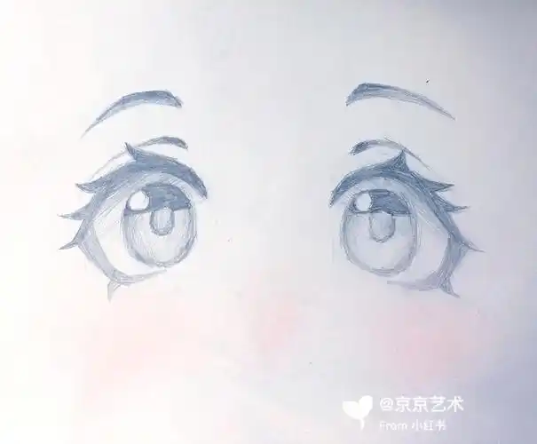 动漫女生眼睛绘画教程
