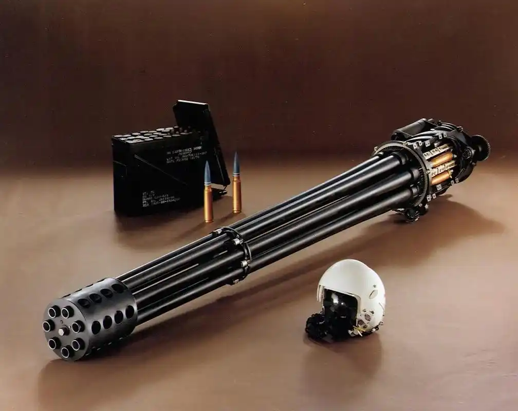 现代武器装备加特林机枪机炮高清图片赏析
