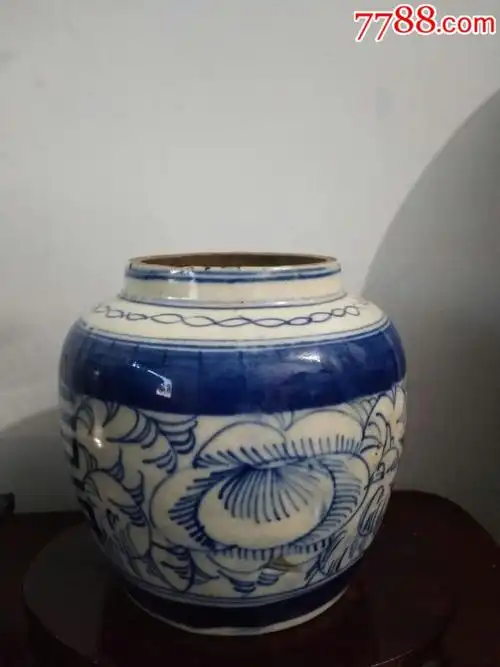 民国青花喜字罐_第2张_7788陶瓷