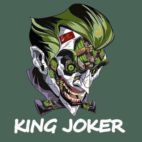 漫威dc联名小丑jokert恤短袖男潮牌潮流ins港风超火百搭创意半袖t