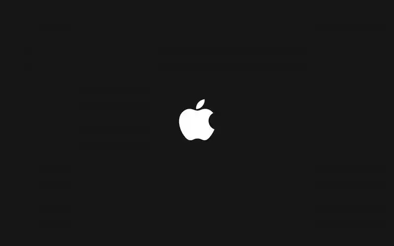 白色最小的苹果壁纸1280x960分辨率查看