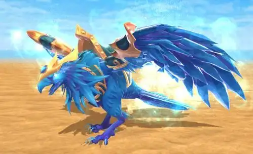 创造与魔法苍蓝之翼坐骑获取途径及骑乘效果展示