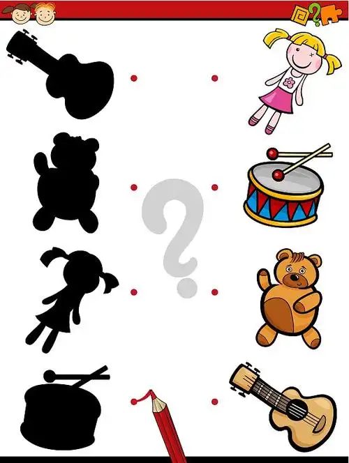 教育影子游戏卡通