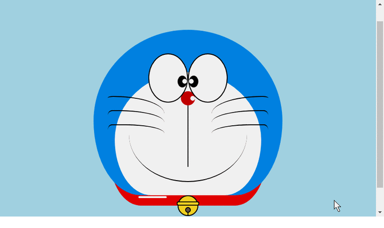 [网页设计]html打造动画【系列4】哆啦a梦