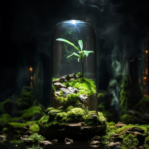 丘辰青苔藓微景观生态瓶办公室内桌面植物盆栽diy造景观摆件绿植