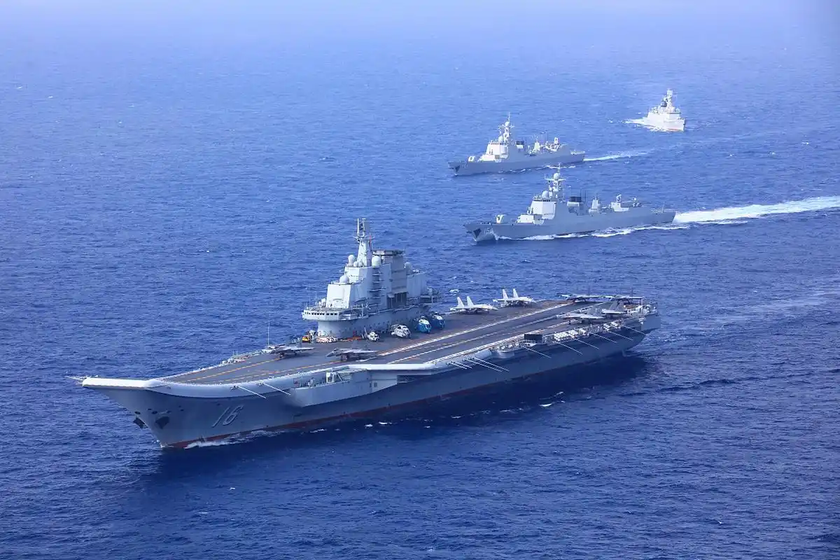 据我国媒体cgtn报道 我国辽宁舰航空母舰正式此举训练舰转为战斗舰!