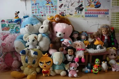 先上图--毛绒玩具一大堆