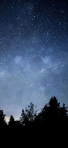 分享分享一张高清的星空图呀治愈心灵