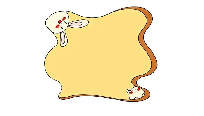 可爱创意文本框简笔画卡通可爱 可爱创意文本框简笔画卡通可爱怎么画