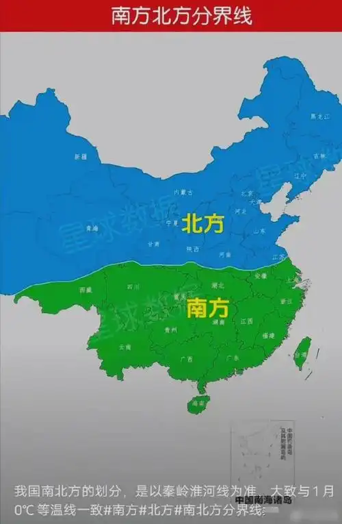 还有很多人不知道我国的南北分界线