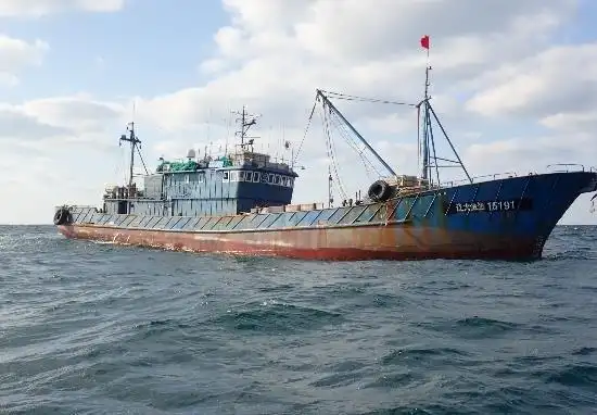 韩海水部扣押4艘非法捕捞中国渔船