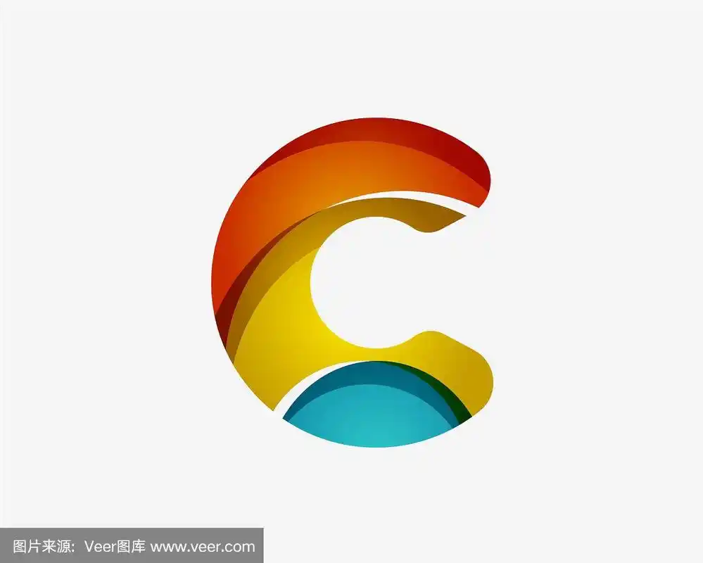 字母c标志商业图标设计简约