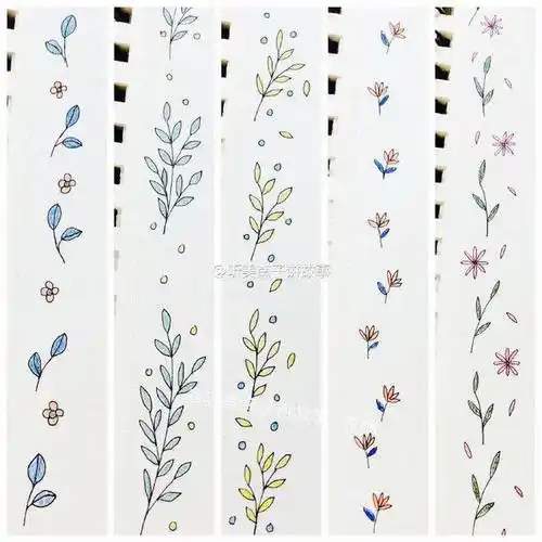 花边图案简笔画装饰花边图案简笔画