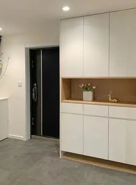 北欧入户实木抽屉进门门厅柜子鞋柜