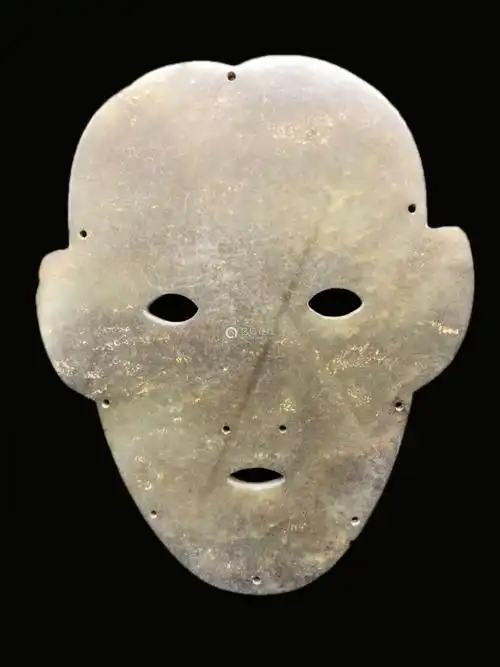 汉代玉面具