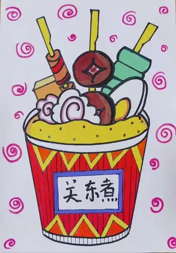 安阳市锦绣学校——创意速写(串串香)