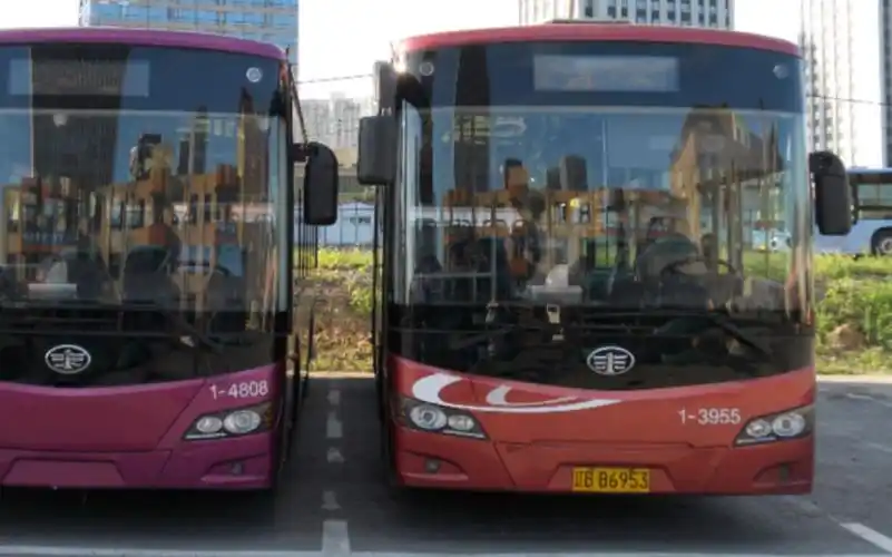 大连公交23路2009批ca6126sh8运行区段化物所——和平广场