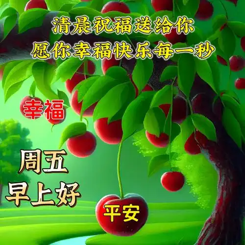 周五最新早安问候祝福图片带字_生活_太阳_心情