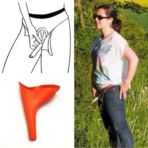 旅行高速女士站立小便器 女性小便器 应急小便斗野外便携式小便器