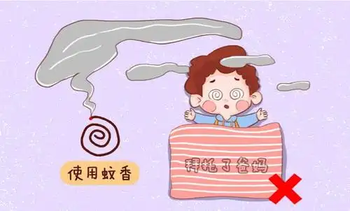 误区四:使用蚊香夏季多蚊虫,所以有很多家长采用蚊香驱虫,但市面上的