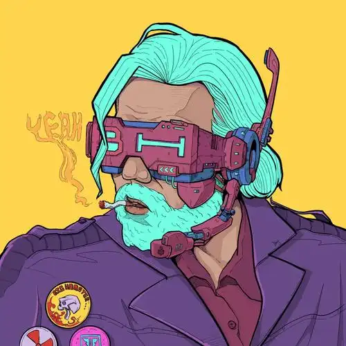 头像定制#赛博朋克  #赛博朋克风  #朋克  ##头像定制  #绘画  #练习