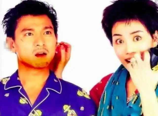 王菲刘德华昔日罕见睡衣合影曝光,想不到两人交情这么深