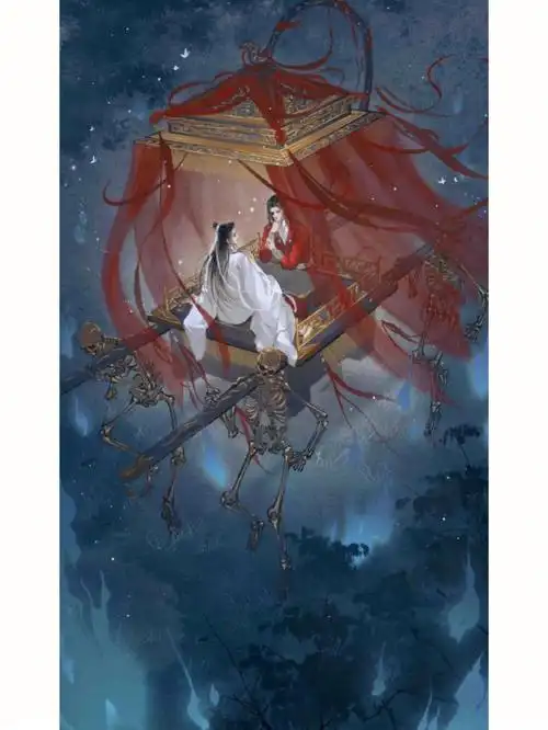 花城……为他修千灯观,为他明灯三千!