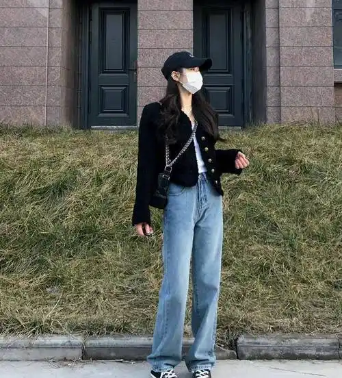 牛仔裤搭配这5种上衣,好看又时髦,美极了_裤子_款式_时尚