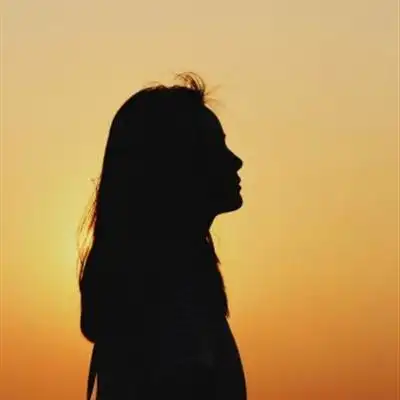 人物剪影头像人物剪影唯美头像图片