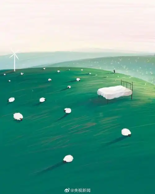 治愈系春日插画壁纸