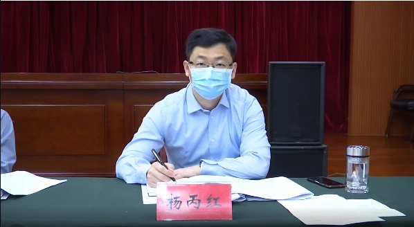 肥西广播电视台肥西新闻画面上述消息显示,杨丙红已跨市出任合肥市