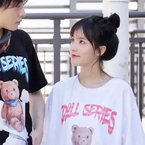 qq流行甜蜜好看真人情侣头像