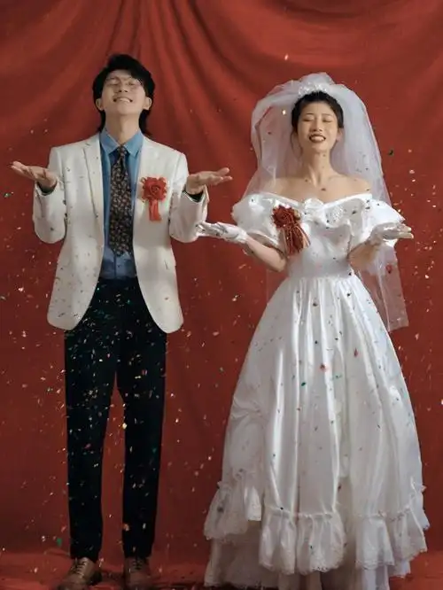 怀旧复古港风婚纱照