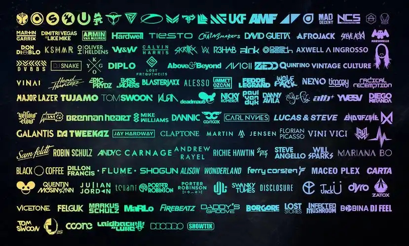 2017年全球百大dj排行榜